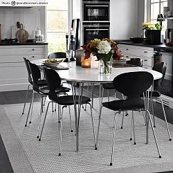 Tapis en laine - Luxor (beige/blanc)