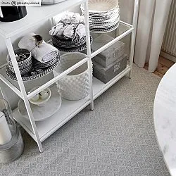 Tapis en coton - Saltnes (beige)