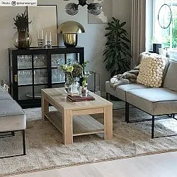 Tapis moelleux - Soft Shine (beige)
