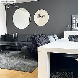 Tapis moelleux - Soft Shine (gris foncé)
