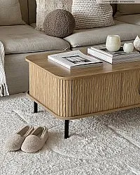 Tapis shaggy - Cremona Natural Cotton Shaggy (blanc cassé)