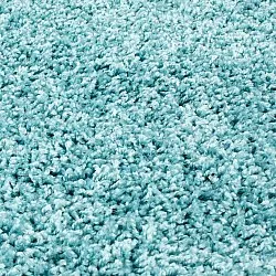 Tapis à poils longs - Trim (turquoise)