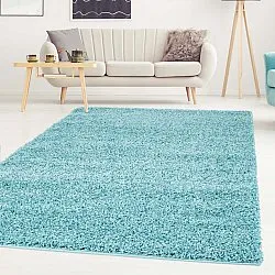 Tapis à poils longs - Trim (turquoise)
