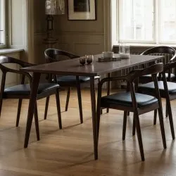 Table à manger - Nordisk - 180 x 70 cm (noyer)