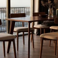Table à manger - Nordisk - 180 x 70 cm (noyer)