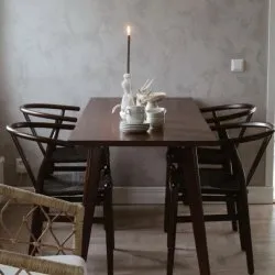 Table à manger - Nordisk - 180 x 70 cm (noyer)