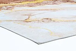 Tapis Wilton - Padova (marron/blanc/doré)