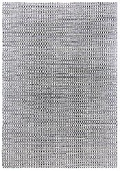 Tapis de laine - Delly (noir/blanc)