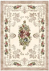 Tapis Wilton - Delpha (beige/multicolore)