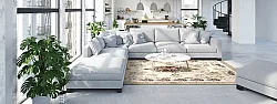 Tapis Wilton - Delpha (beige/multicolore)
