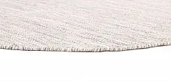 Tapis rond - Dhurry (gris)