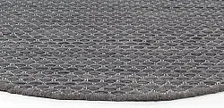 Tapis rond - Belize (gris)