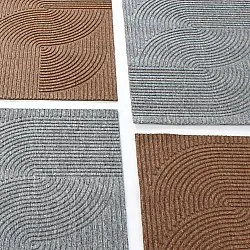 Tapis d'entrée - Liam (gris)