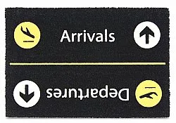 Paillasson - Airport (noir)