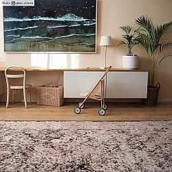 Tapis Wilton - Douz (noir/multicolore)