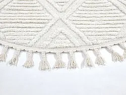 Tapis rond - Dover (blanc cassé)
