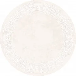 Tapis rond - Kuba (beige)