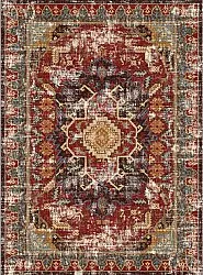 Tapis Wilton - Idri (rouge/multicolore)