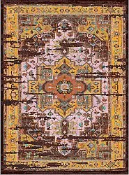 Tapis Wilton - Darnah (jaune/multicolore)