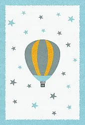 Tapis enfant - Alone Balloon (bleu)