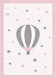 Tapis enfant - Alone Balloon (rose)