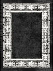 Tapis Wilton - Tilos (noir/blanc)