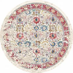 Tapis rond - Toujane (multicolore)