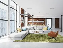 Tapis Wilton - Denizli (vert)