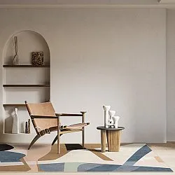 Tapis Wilton - Jean (beige/multicolore)