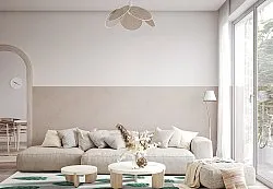 Tapis Wilton - Leni (blanc/vert)