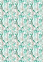 Tapis Wilton - Evelina (vert/multicolore)