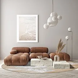 Tapis rond - Zarzi (beige)
