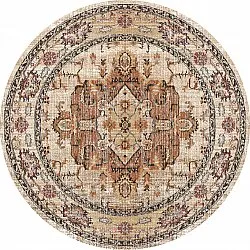 Tapis rond - Siliana (beige)