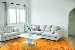 Tapis rond - Cesano (orange)