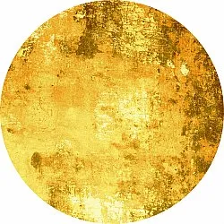 Tapis rond - Salitto (doré)