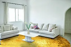 Tapis rond - Salitto (doré)