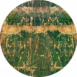 Tapis rond - Cantoria (beige/vert)