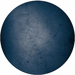 Tapis rond - Novelia (bleu)