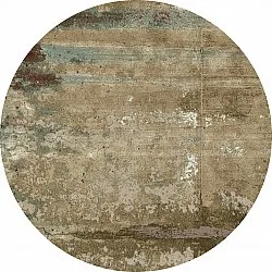 Tapis rond - Domont (marron)