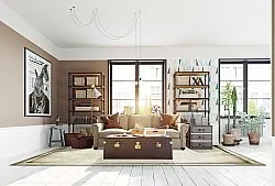 Tapis Wilton - Arriate (beige/gris)
