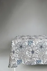 Nappe en coton Aurelia (bleu)