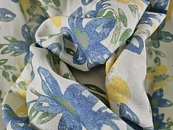 Nappe en coton Petite (bleu)
