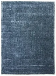 PET recyclé avec aspect viscose (bleu)