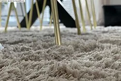 Tapis à poils longs - Kanvas (beige)