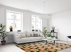 Tapis Wilton - Calvi (beige/vert)