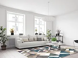 Tapis Wilton - Branco (multicolore)