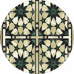 Tapis rond - Pino (multicolore)