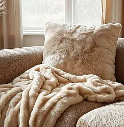 Plaids - Aranga Bubble Throw (beige)