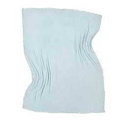 Plaids - Plaid en mousseline - Dorena (bleu clair)