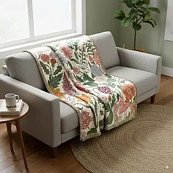 Couvertures - Fiori Tapestry Blanket (multicolore)